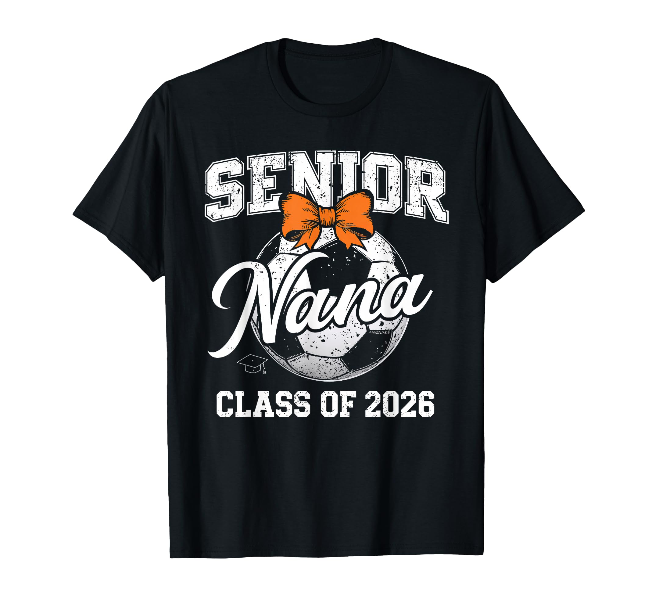 Senior Nana 2026 Soccer Mama Coquette T-Shirt - Custom Art Print Unisex - T-Shirt, Sweatshirt, Hoodie