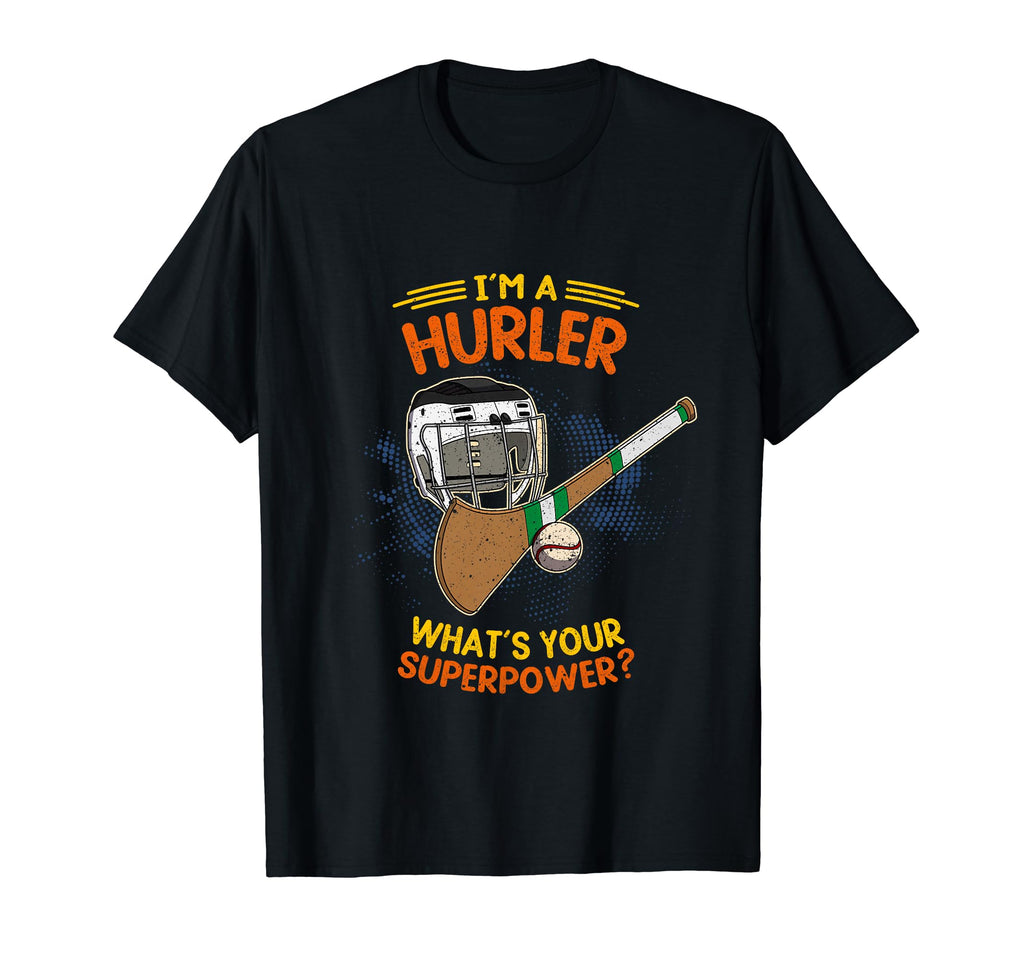 Hurling Helmet Athletic Goalkeeper T-Shirt - Graphic Print for Adults - T-Shirt, Sweatshirt, Hoodie