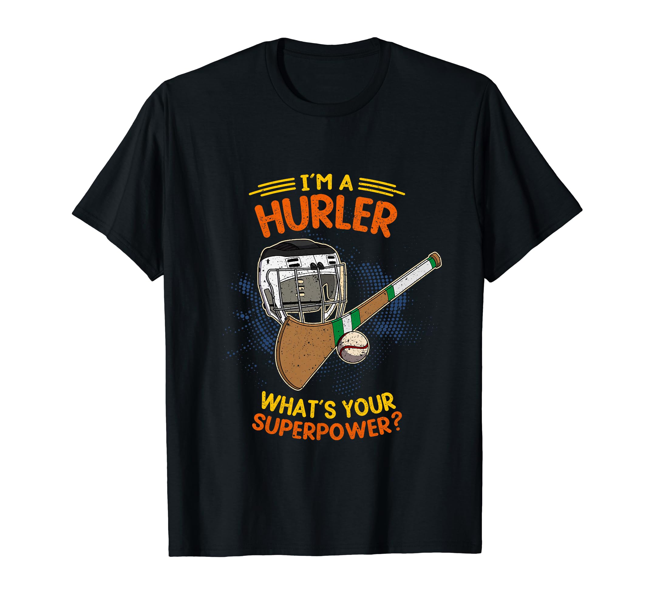 Hurling Helmet Athletic Goalkeeper T-Shirt - Graphic Print for Adults - T-Shirt, Sweatshirt, Hoodie