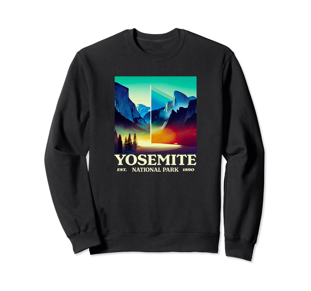 Yosemite Yosemite National Park Sweatshirt - Custom Art Print Men Women - T-Shirt, Sweatshirt, Hoodie