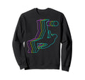 Colorful Outline Funny Soccer Sweatshirt - Unique Graphic for Adults - T-Shirt, Sweatshirt, Hoodie