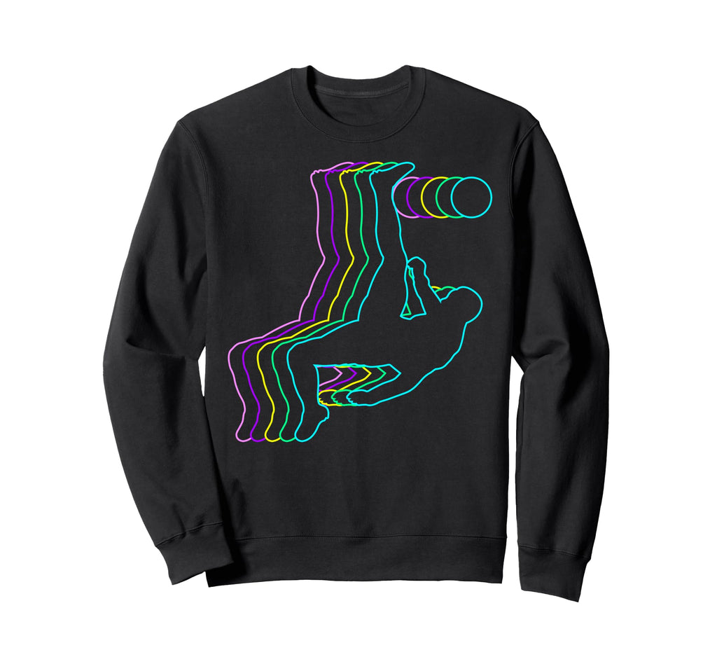 Colorful Outline Funny Soccer Player Sweatshirt - Trendy Graphic Men Women - T-Shirt, Sweatshirt, Hoodie