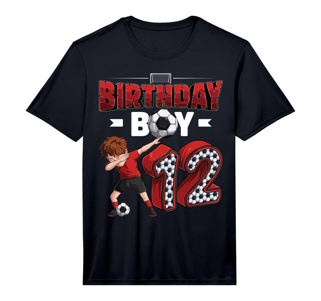 Dabbing 12 Year Old Soccer Player T-Shirt - Aesthetic Graphic for Adults - T-Shirt, Sweatshirt, Hoodie