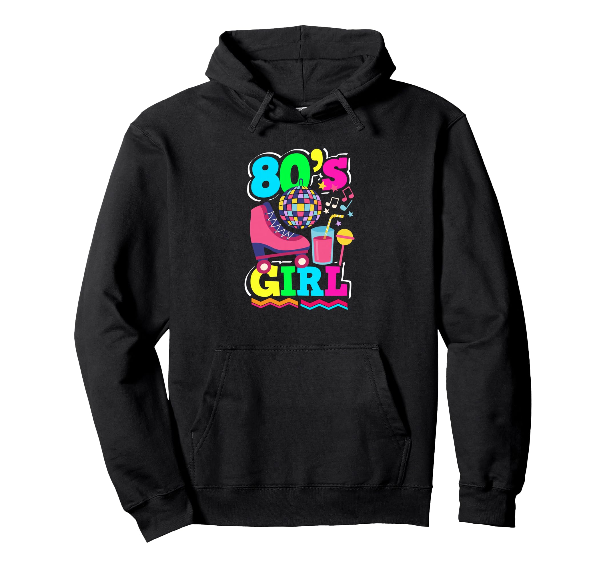 Back To 80S Boombox Roller Skate 80S Hoodie - Novelty Apparel for Adults - T-Shirt, Sweatshirt, Hoodie