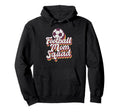 Football Mom Squad Soccer Game Day Gift Hoodie - Trendy Graphic for Adults - T-Shirt, Sweatshirt, Hoodie