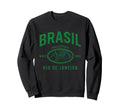 Brazil Gift Flag Brazilian Fan Samba Sweatshirt - Aesthetic Graphic Unisex - T-Shirt, Sweatshirt, Hoodie