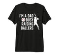 Mens Busy Raising Ballers Baseball Dad T-Shirt - Graphic Print for Adults - T-Shirt, Sweatshirt, Hoodie