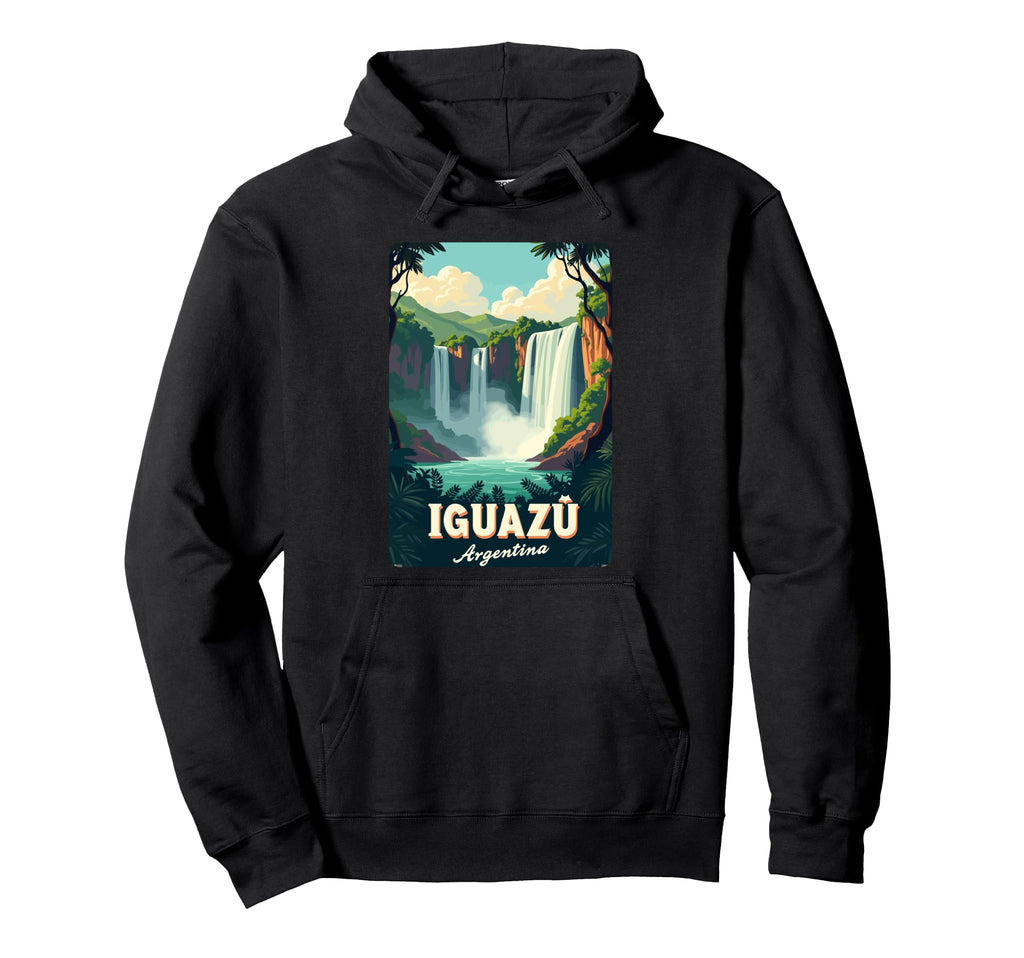 Iguaz Falls National Park Argentina Hoodie - Aesthetic Graphic Men Women - T-Shirt, Sweatshirt, Hoodie