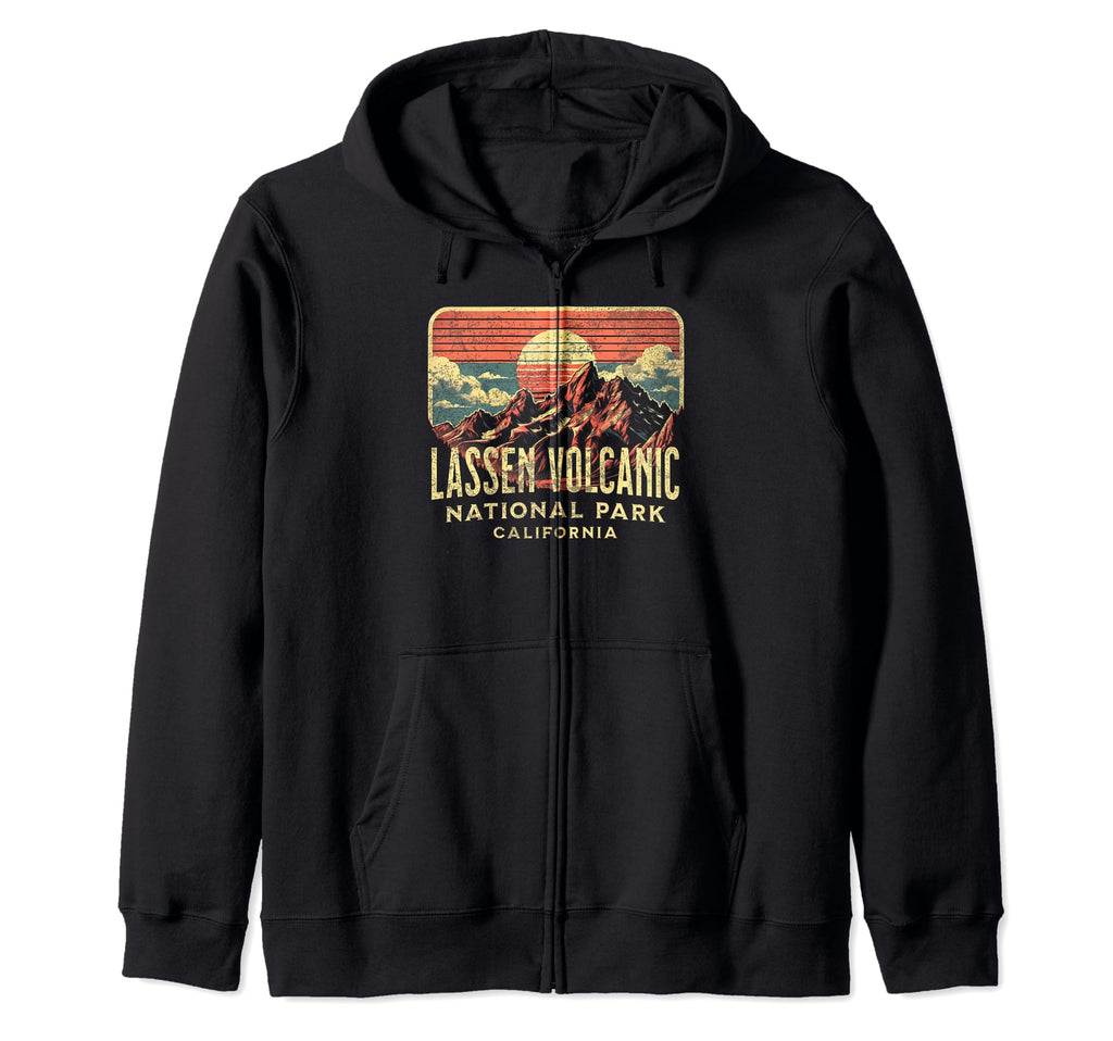 Lassen Volcanic National Park T-Shirt - Novelty Apparel for Adults - T-Shirt, Sweatshirt, Hoodie