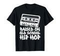 Raised Old School Hip Hop Cassette Boom T-Shirt - Trendy Graphic Unisex - T-Shirt, Sweatshirt, Hoodie
