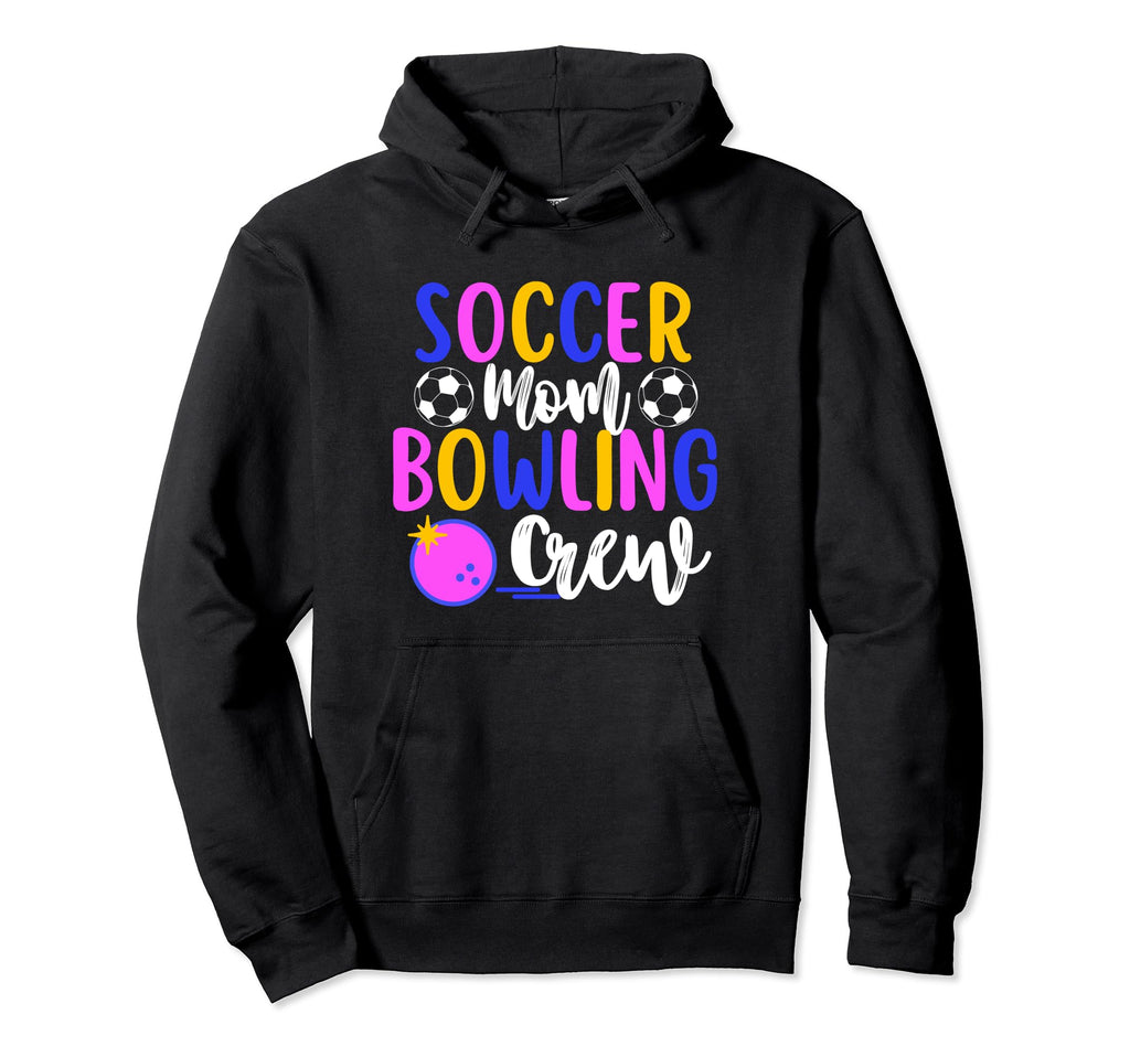 Soccer Mom Bowling Crew Group Matching Hoodie - Minimalist Print Men Women - T-Shirt, Sweatshirt, Hoodie