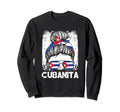 Cubanita Cuba Flag Pride Patriotic Sweatshirt - Streetwear Style Unisex - T-Shirt, Sweatshirt, Hoodie