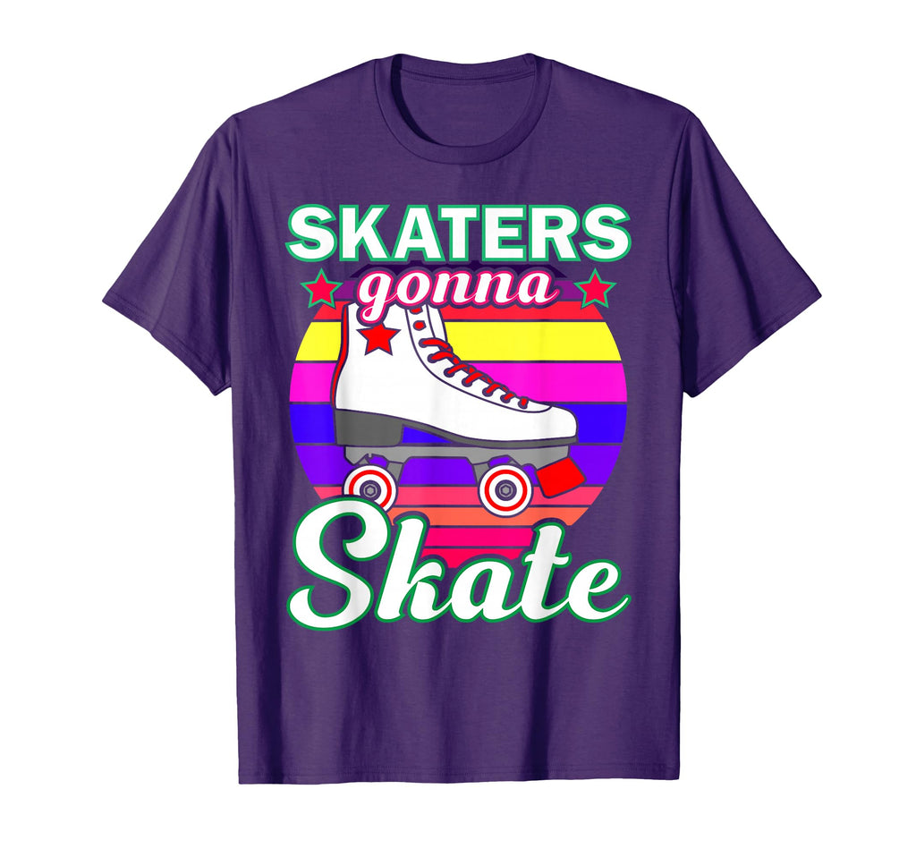 Roller Skating Roller Derby Disco Skater T-Shirt - Unique Graphic Men Women - T-Shirt, Sweatshirt, Hoodie