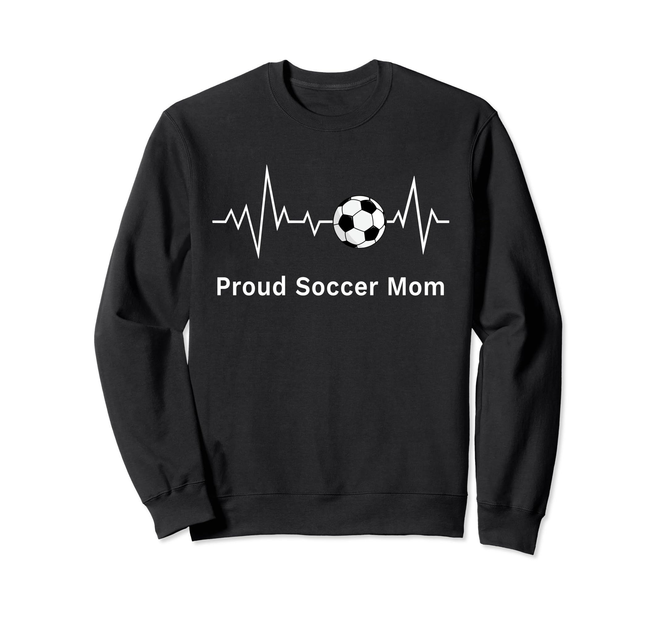Soccer Mothers Proud Soccer Mom Sweatshirt - Graphic Print for Adults - T-Shirt, Sweatshirt, Hoodie
