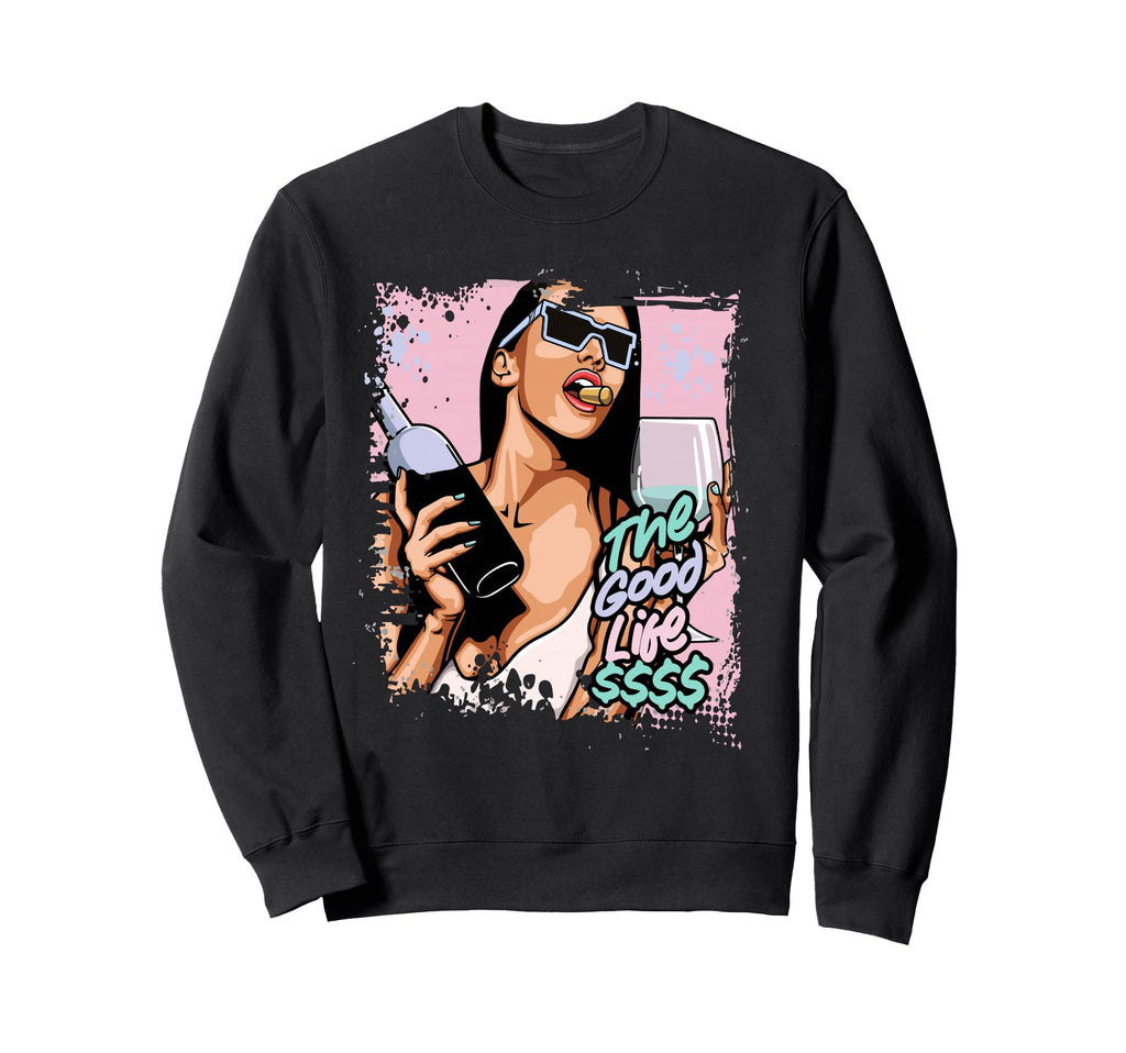 Gangster Hiphop Old School Hip Hop Sweatshirt - Unique Graphic Men Women - T-Shirt, Sweatshirt, Hoodie
