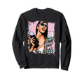 Gangster Hiphop Old School Hip Hop Sweatshirt - Unique Graphic Men Women - T-Shirt, Sweatshirt, Hoodie