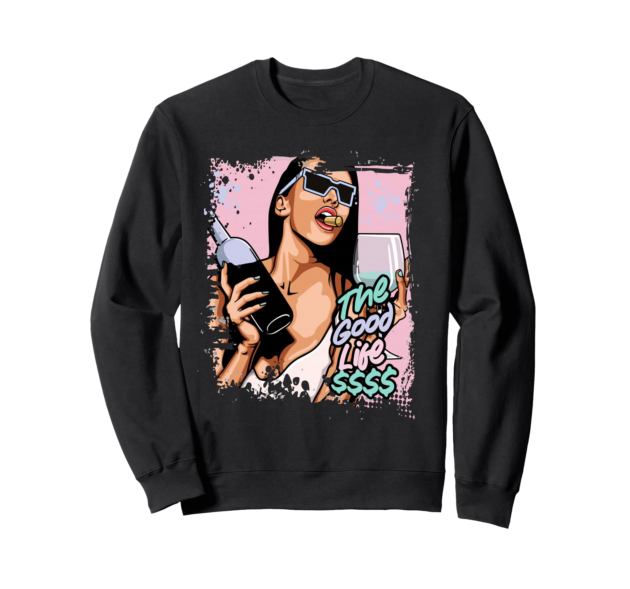 Gangster Hiphop Old School Hip Hop Sweatshirt - Unique Graphic Men Women - T-Shirt, Sweatshirt, Hoodie