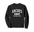 Arches National Park Sports Sweatshirt - Minimalist Print Men Women - T-Shirt, Sweatshirt, Hoodie