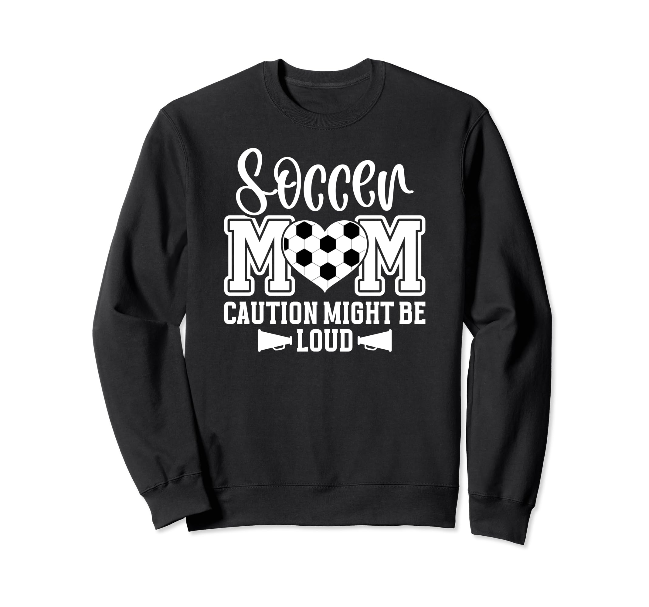 Soccer Mom Funny Mom Soccer Sweatshirt - Custom Art Print for Adults - T-Shirt, Sweatshirt, Hoodie