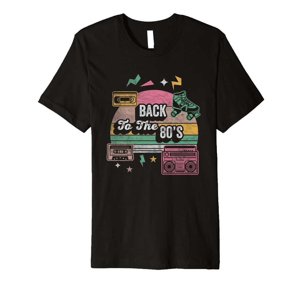 Back To 80S Cassette Roller T-Shirt - Casual Everyday Wear Men Women - T-Shirt, Sweatshirt, Hoodie