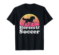 Horse And Soccer Or Horses T-Shirt - Trendy Graphic Men Women - T-Shirt, Sweatshirt, Hoodie