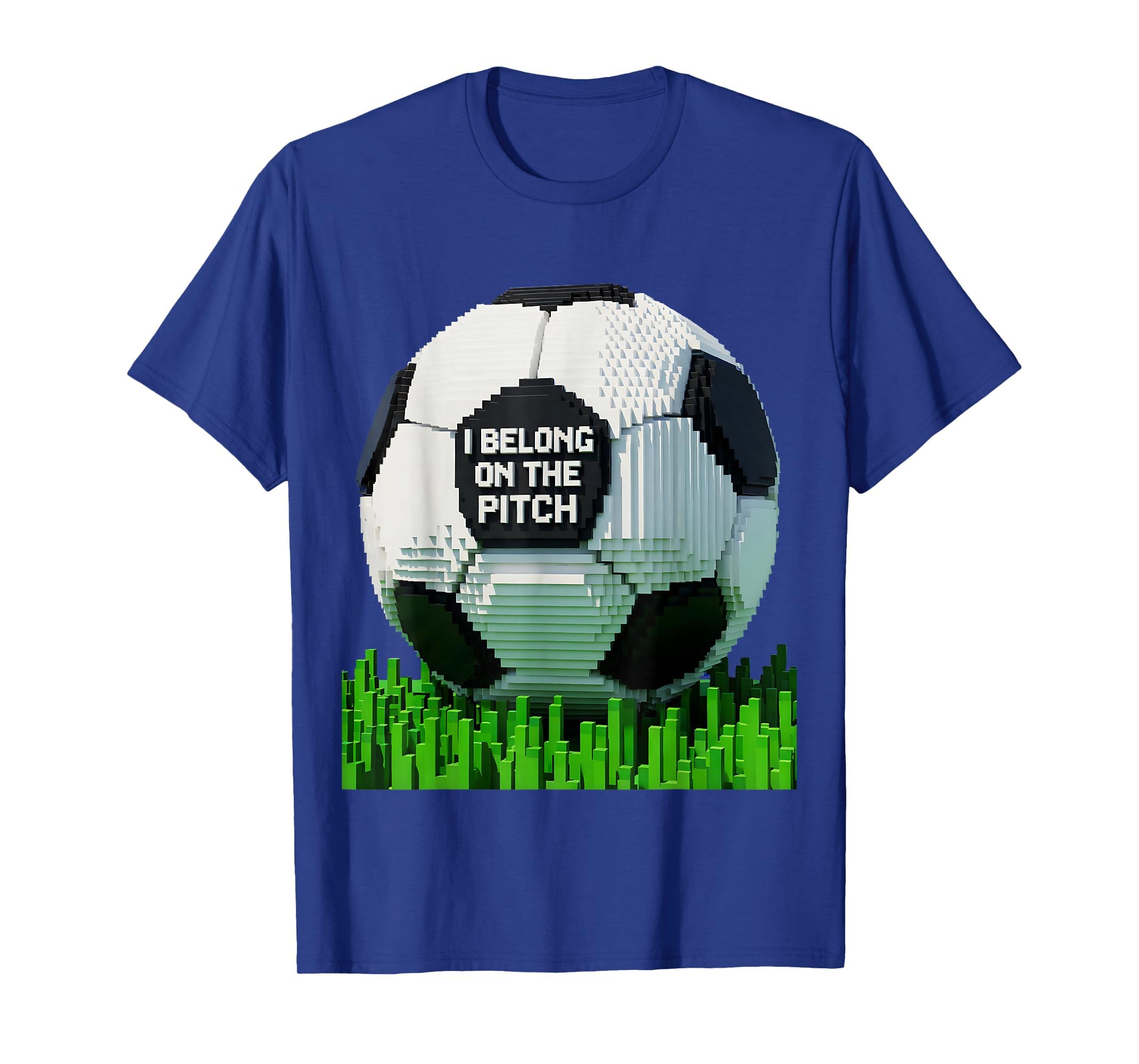 I Belong Pitch Soccer Fan T-Shirt - Unique Graphic Unisex - T-Shirt, Sweatshirt, Hoodie