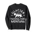 Grizzly Bear Glacier National Sweatshirt - Custom Art Print for Adults - T-Shirt, Sweatshirt, Hoodie