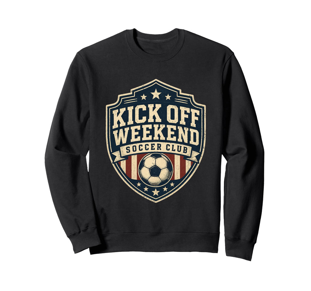 Football Collection Kick Off Sweatshirt - Trendy Graphic for Adults - T-Shirt, Sweatshirt, Hoodie