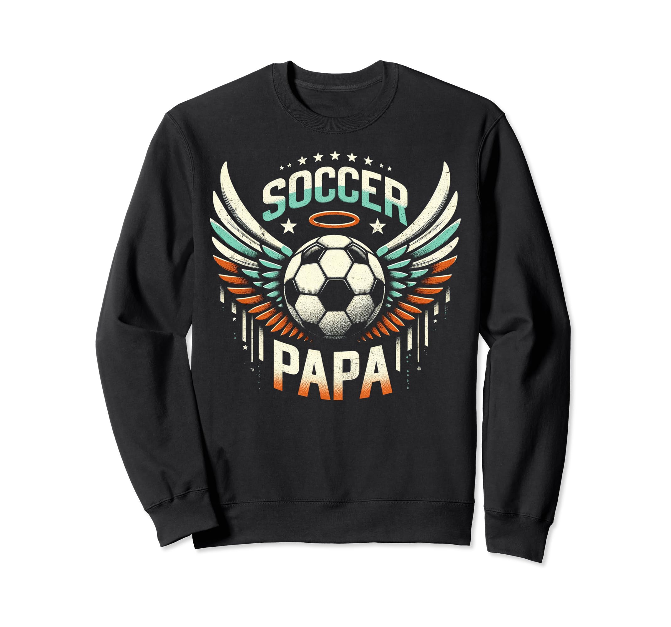 Soccer Papa Family Matching Sweatshirt - Casual Everyday Wear for Adults - T-Shirt, Sweatshirt, Hoodie