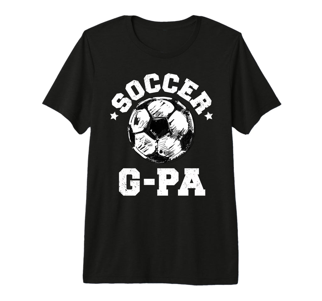 Mens Soccer G Pa Soccer Ball Distressed T-Shirt - Trendy Graphic Men Women - T-Shirt, Sweatshirt, Hoodie