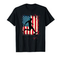 American Flag Soccer Player T-Shirt - Casual Everyday Wear for Adults - T-Shirt, Sweatshirt, Hoodie