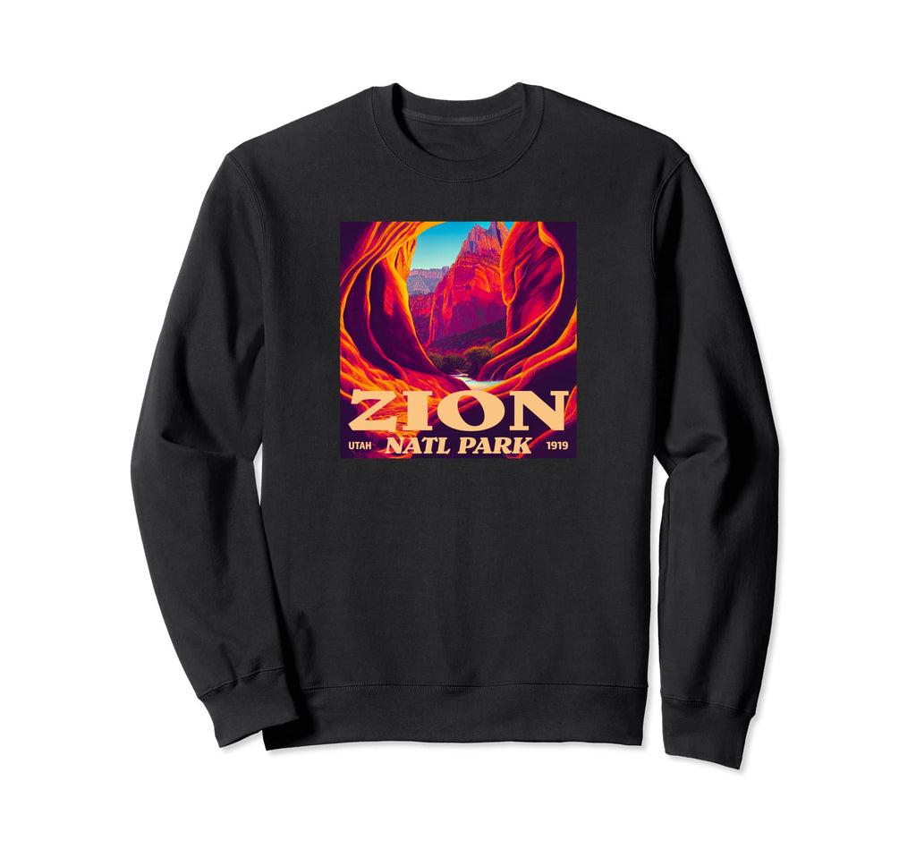 Zion Utah Zion National Park Sweatshirt - Novelty Apparel for Adults - T-Shirt, Sweatshirt, Hoodie