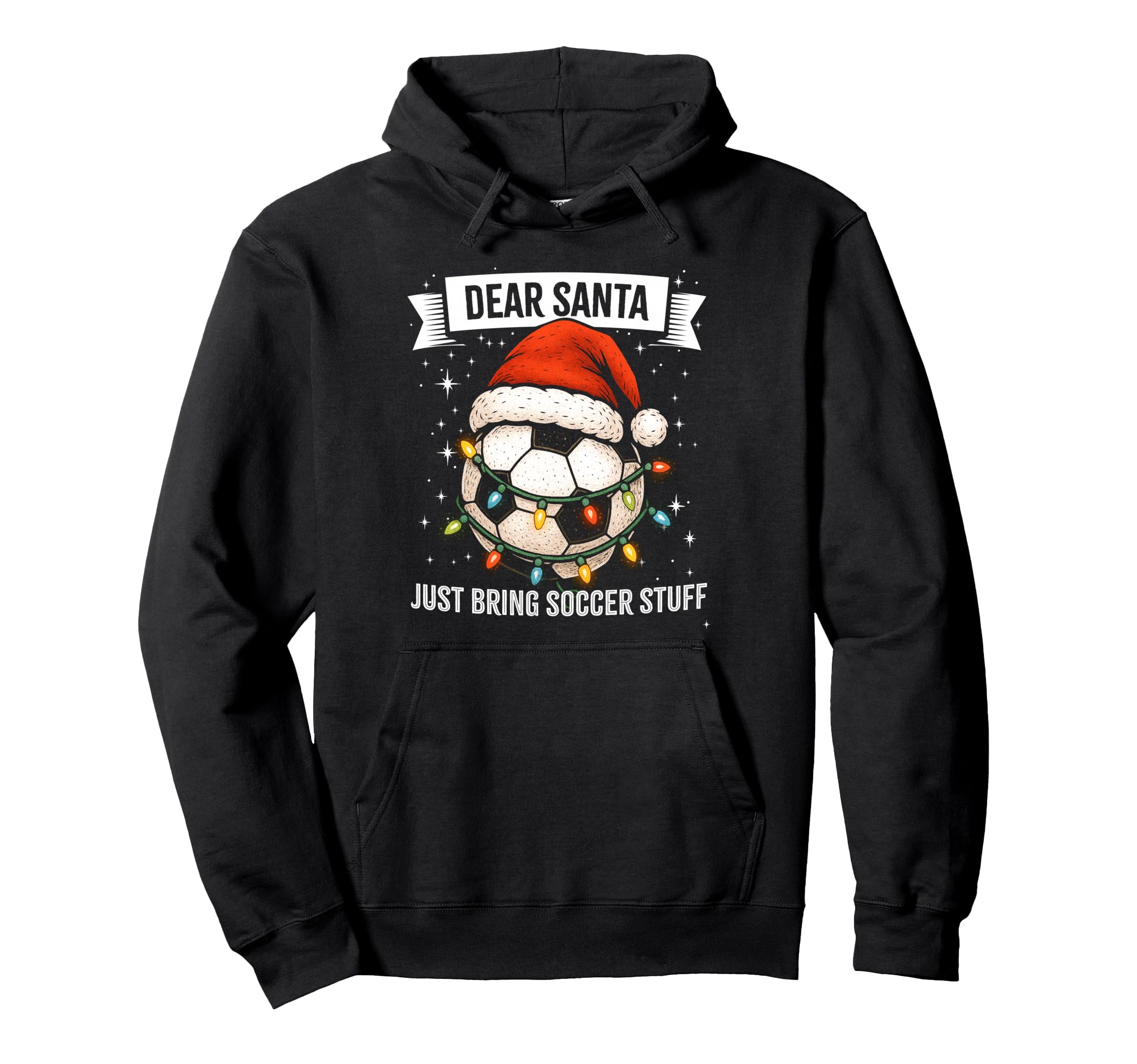 Soccer Player Funny Hat Lights And Hoodie - Aesthetic Graphic for Adults - T-Shirt, Sweatshirt, Hoodie