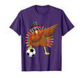 Funny Soccer Thanksgiving Dabbing T-Shirt - Fun Novelty Design for Adults - T-Shirt, Sweatshirt, Hoodie