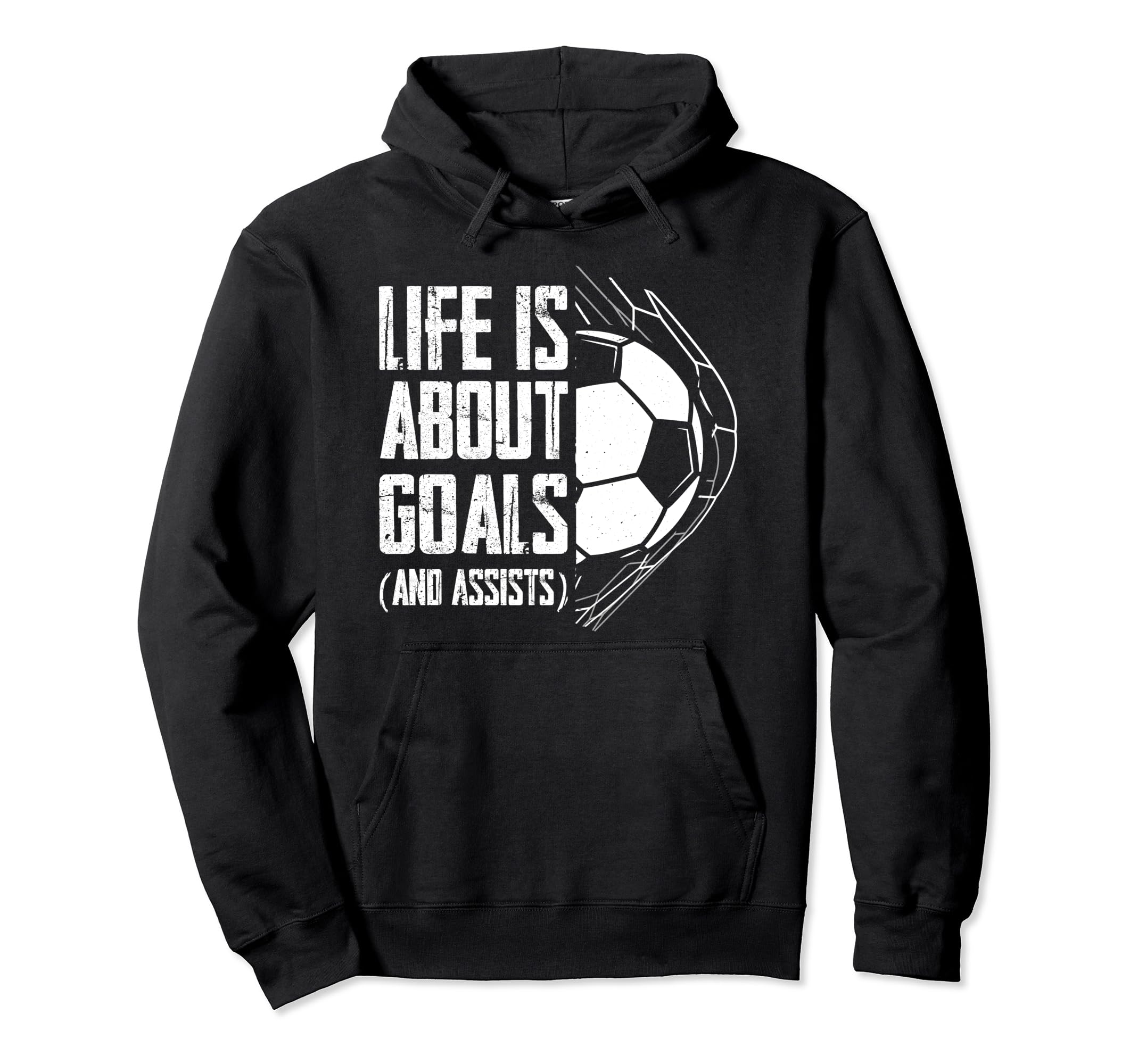 Life Is About Goals And Assists Team Hoodie - Custom Art Print Men Women - T-Shirt, Sweatshirt, Hoodie