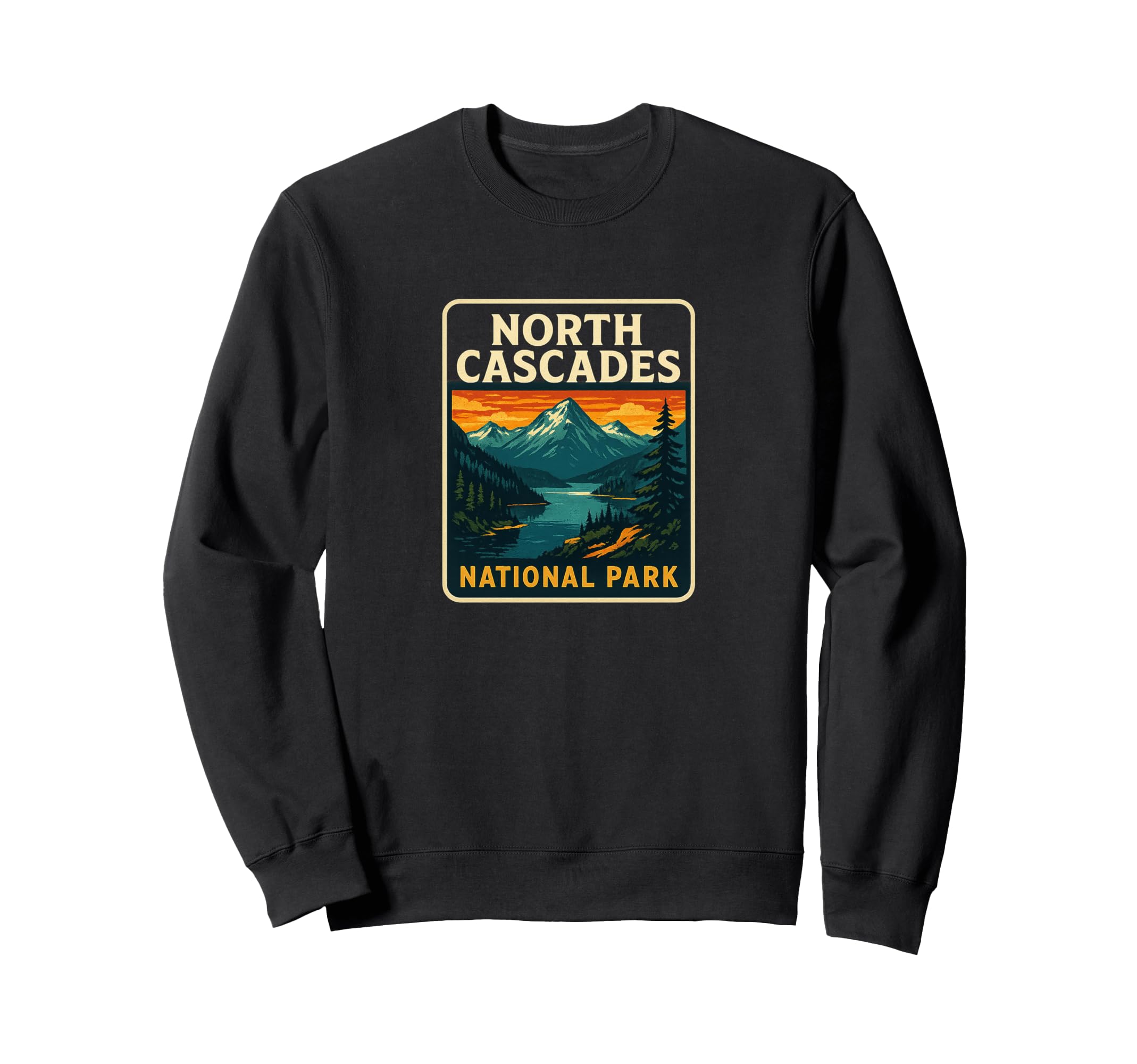 North Cascades National Park Travel Sweatshirt - Streetwear Style Men Women - T-Shirt, Sweatshirt, Hoodie