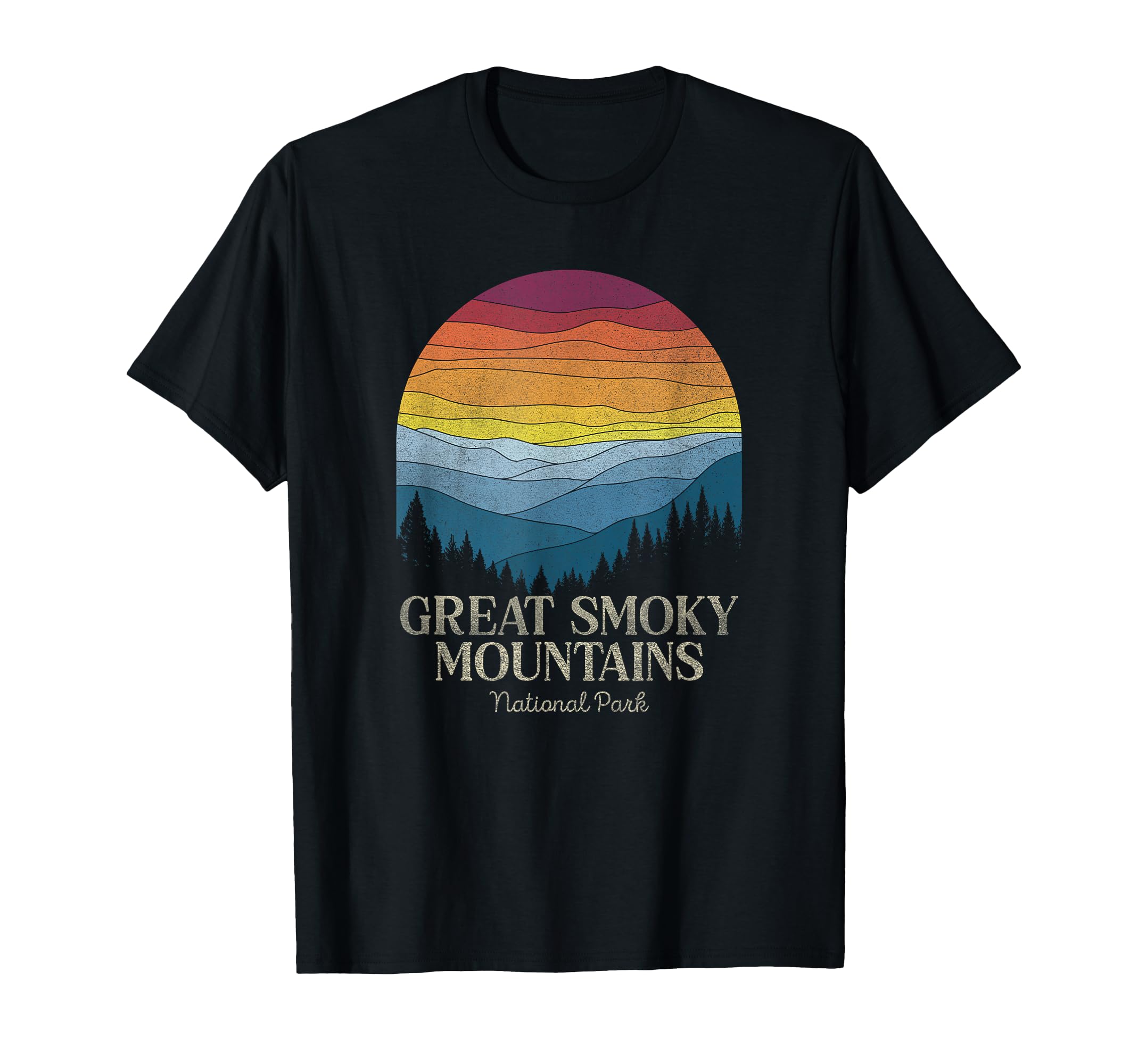 Great Smoky Mountains National Park T-Shirt - Graphic Print Men Women - T-Shirt, Sweatshirt, Hoodie