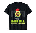 Soccer Goalie Brick Wall Disguised As T-Shirt - Custom Art Print Unisex - T-Shirt, Sweatshirt, Hoodie