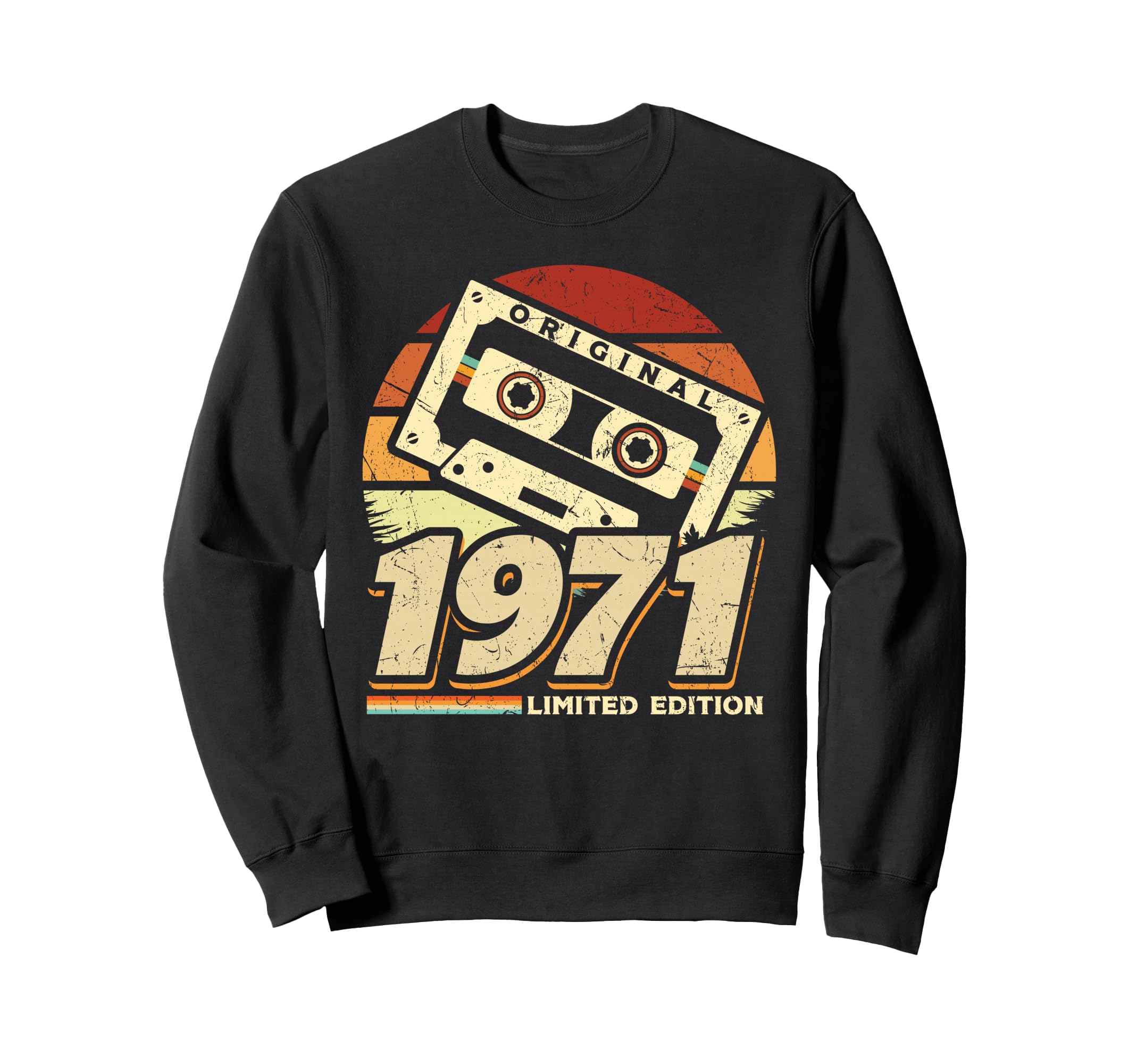 1971 Cassette Tape 55Th Birthday Sweatshirt - Streetwear Style Men Women - T-Shirt, Sweatshirt, Hoodie