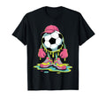 Soccer Ice Cream Drip Game Soccer Drip T-Shirt - Aesthetic Graphic Unisex - T-Shirt, Sweatshirt, Hoodie