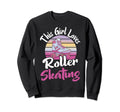 Rollerskate Funny This Loves Sweatshirt - Aesthetic Graphic for Adults - T-Shirt, Sweatshirt, Hoodie