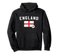 England Flag Soccer Football Fan Player Hoodie - Streetwear Style Unisex - T-Shirt, Sweatshirt, Hoodie