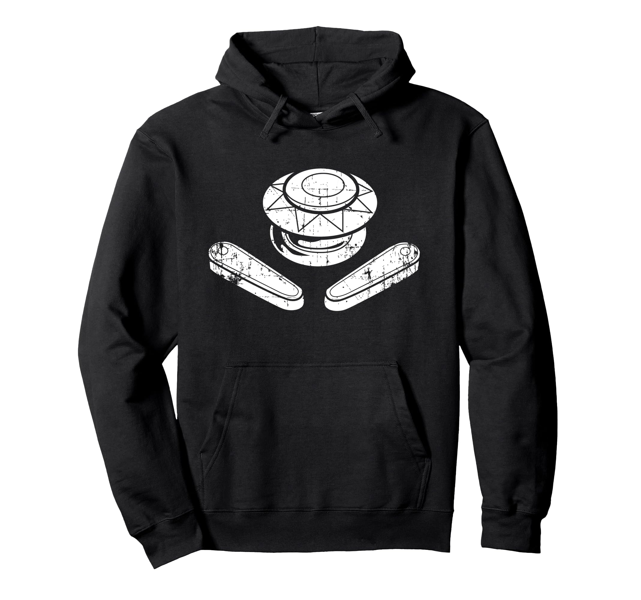Pinball Funny Pinballer Machine Hoodie - Fun Novelty Design Men Women - T-Shirt, Sweatshirt, Hoodie