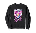 Female Soccer Player Funny Soccer Sweatshirt - Graphic Print for Adults - T-Shirt, Sweatshirt, Hoodie