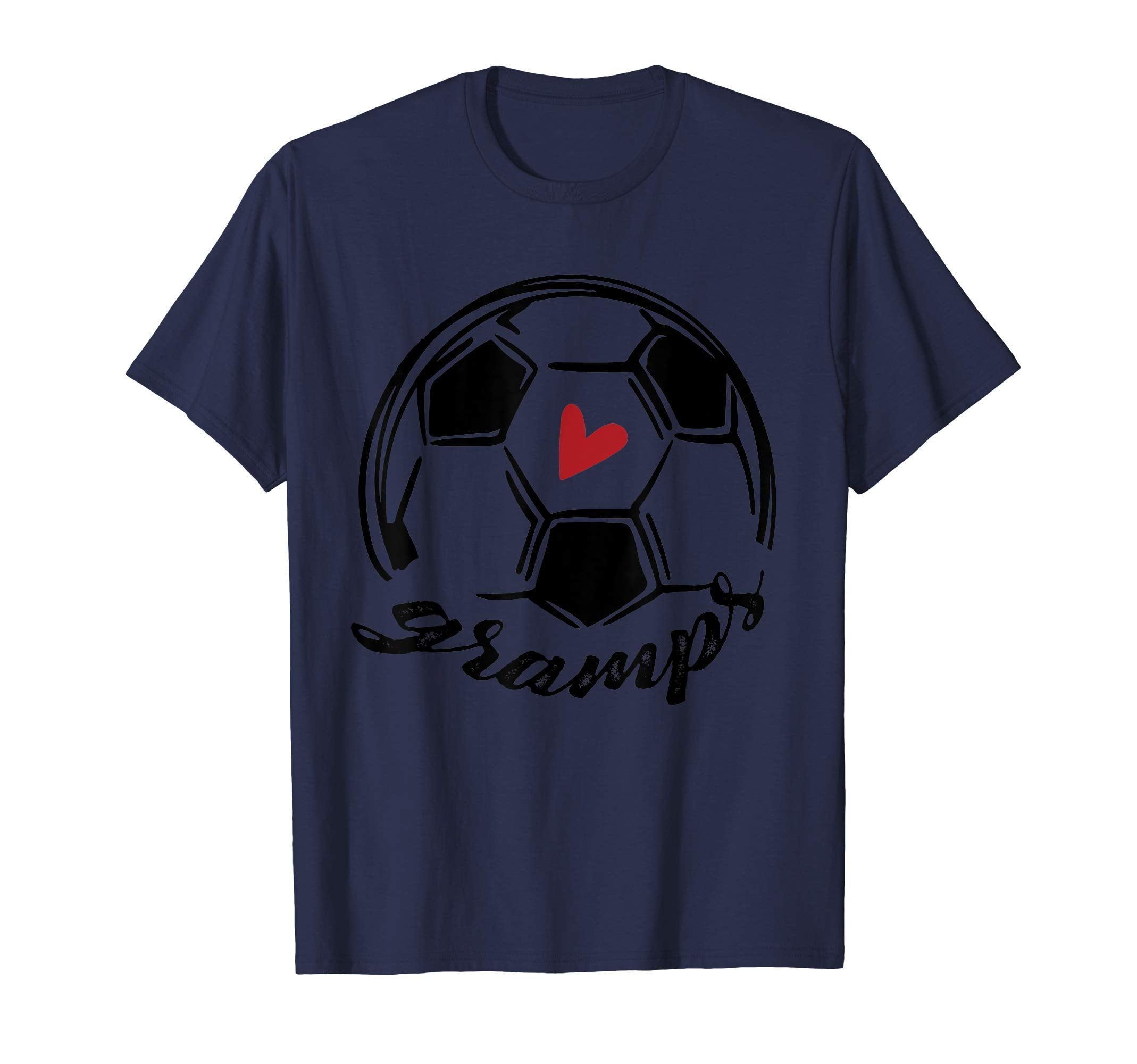 Soccer Gramps Funny Soccer Fathers Day T-Shirt - Custom Art Print Unisex - T-Shirt, Sweatshirt, Hoodie