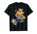 Dog Soccer Player Soccer Sports T-Shirt - Fun Novelty Design for Adults - T-Shirt, Sweatshirt, Hoodie