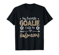 My Favorite Goalie Calls Me Halmeoni T-Shirt - Unique Graphic Men Women - T-Shirt, Sweatshirt, Hoodie
