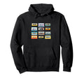 1990S Birthday 90S 80S Cassettes Tapes Hoodie - Streetwear Style Unisex - T-Shirt, Sweatshirt, Hoodie