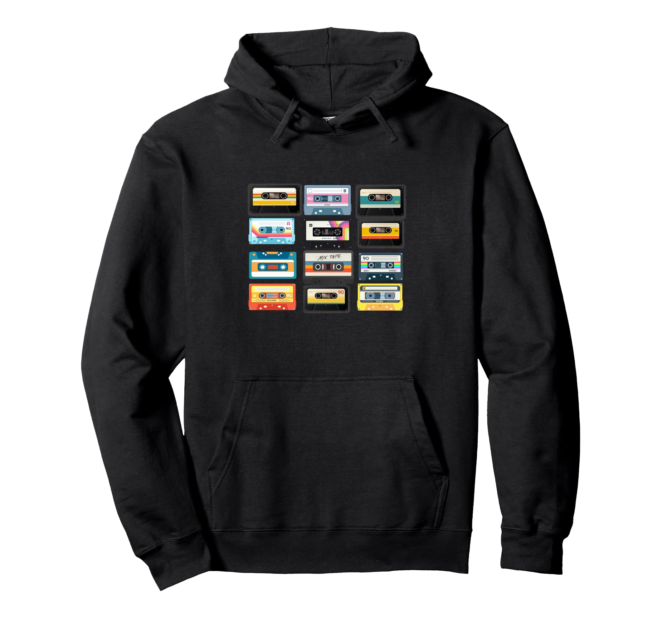 1990S Birthday 90S 80S Cassettes Tapes Hoodie - Streetwear Style Unisex - T-Shirt, Sweatshirt, Hoodie