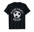 Blaine County Soccer Distressed 90S T-Shirt - Aesthetic Graphic Unisex - T-Shirt, Sweatshirt, Hoodie